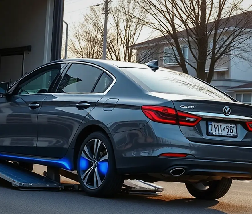 검단 기아 EV6 장기렌트 시공 전